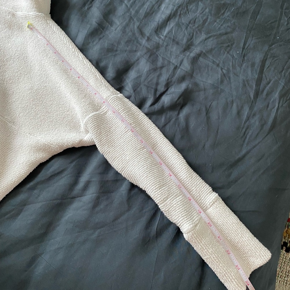 O’Neil Oversized Cotton Terry Tunic Sweater - Picture 10 of 15
